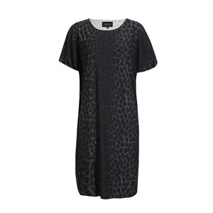 Alma tunic - dark grey leo