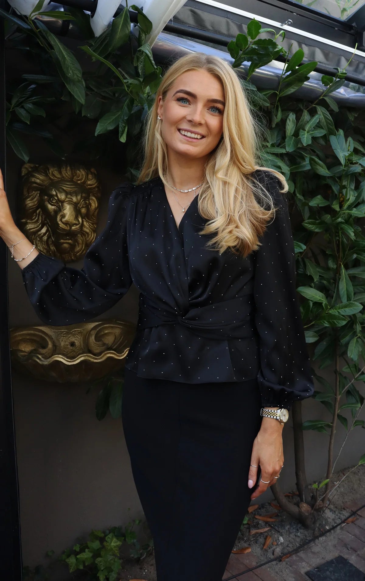 Tiki twist diamond skyrta