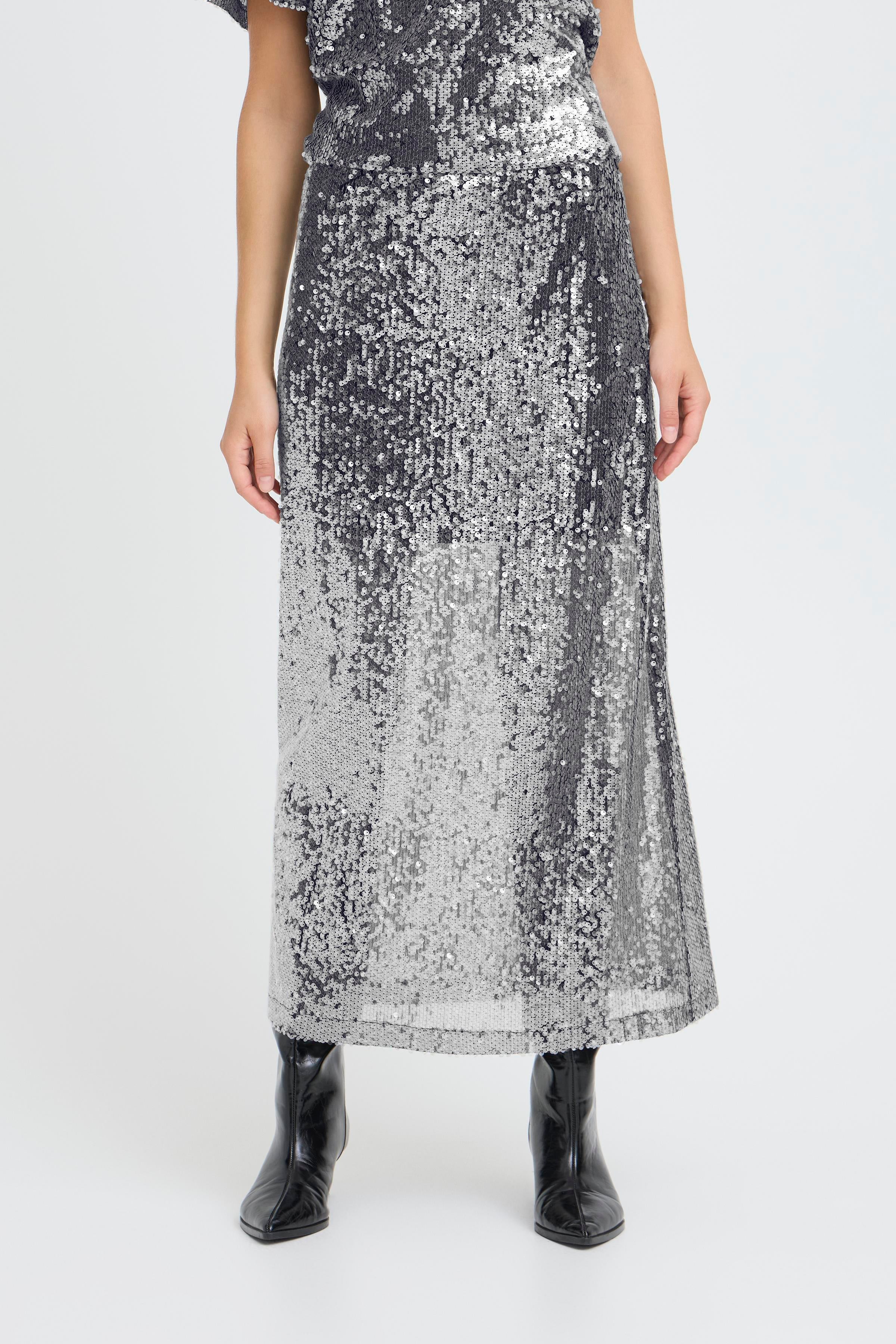 Princa pallíettupils - silfur