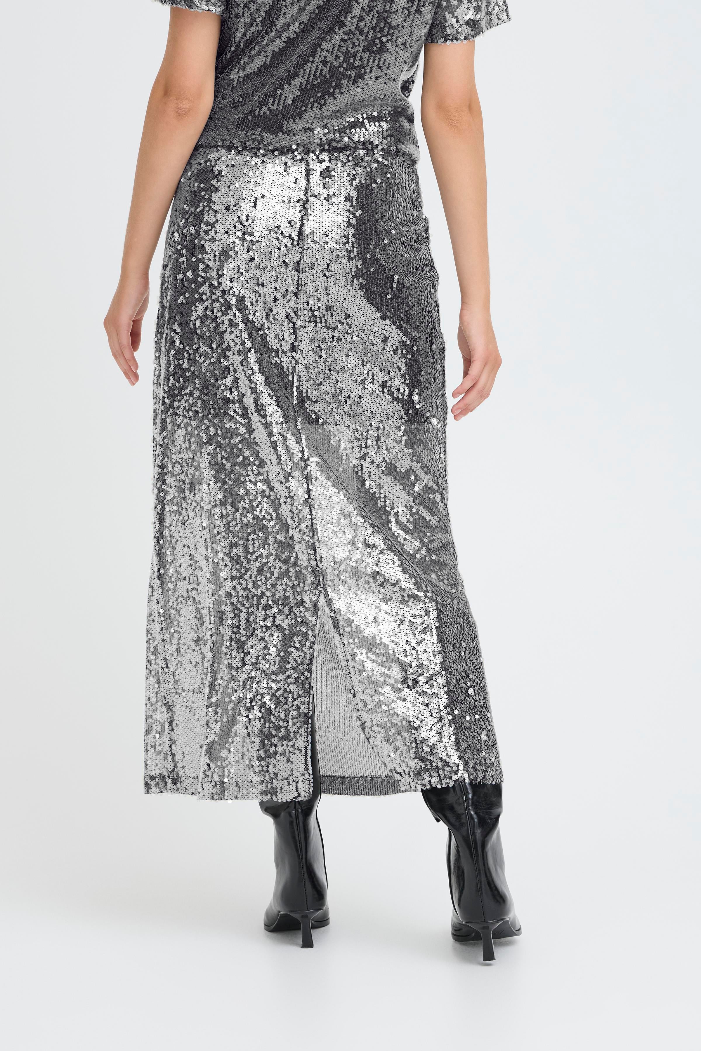 Princa pallíettupils - silfur