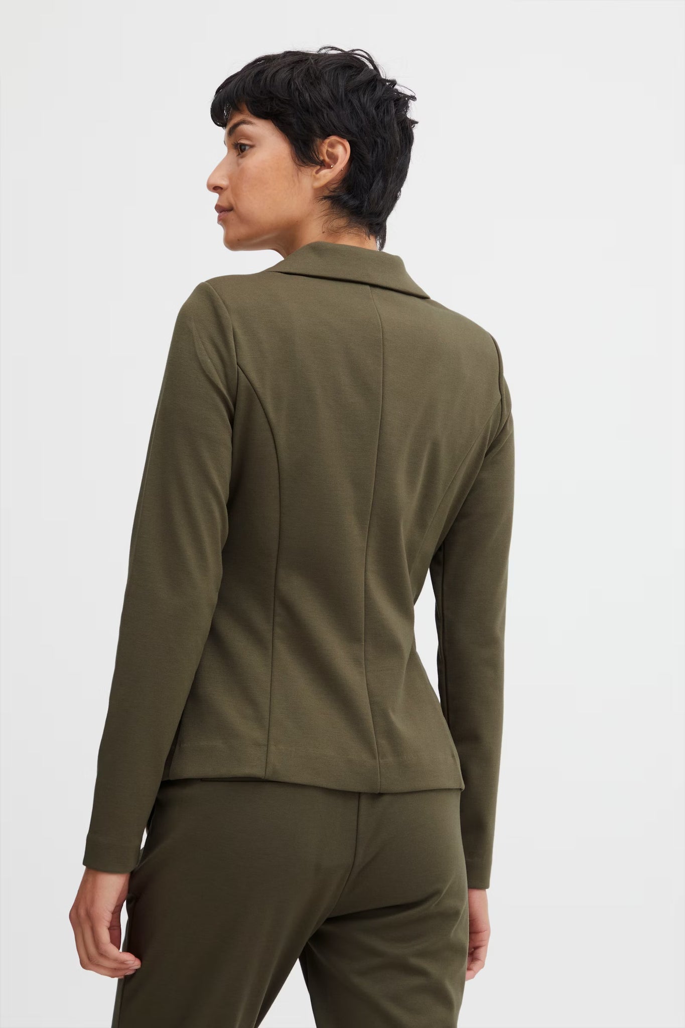 Kate blazer - khaki grænn