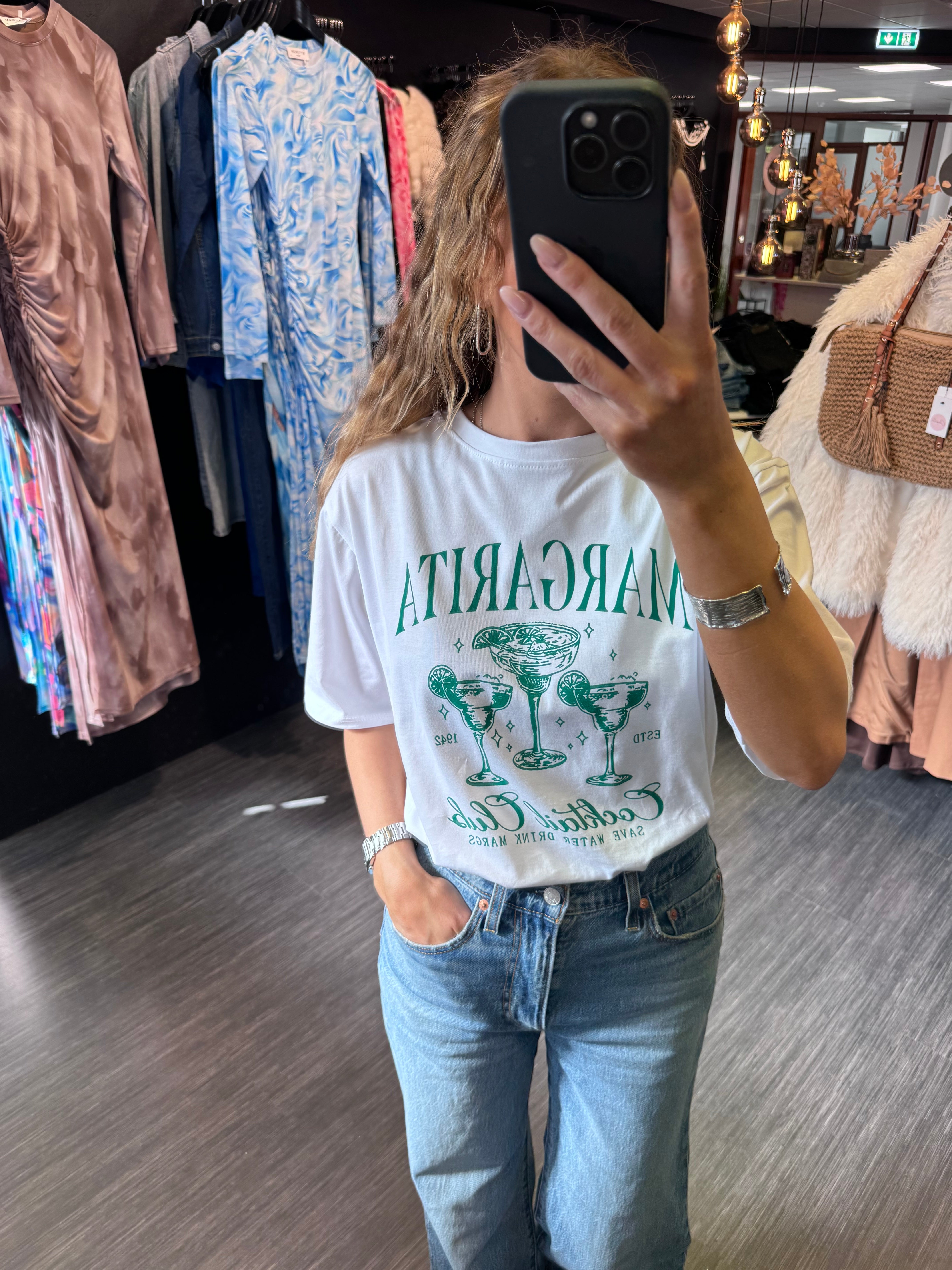 Margarita t shirt - hvítur