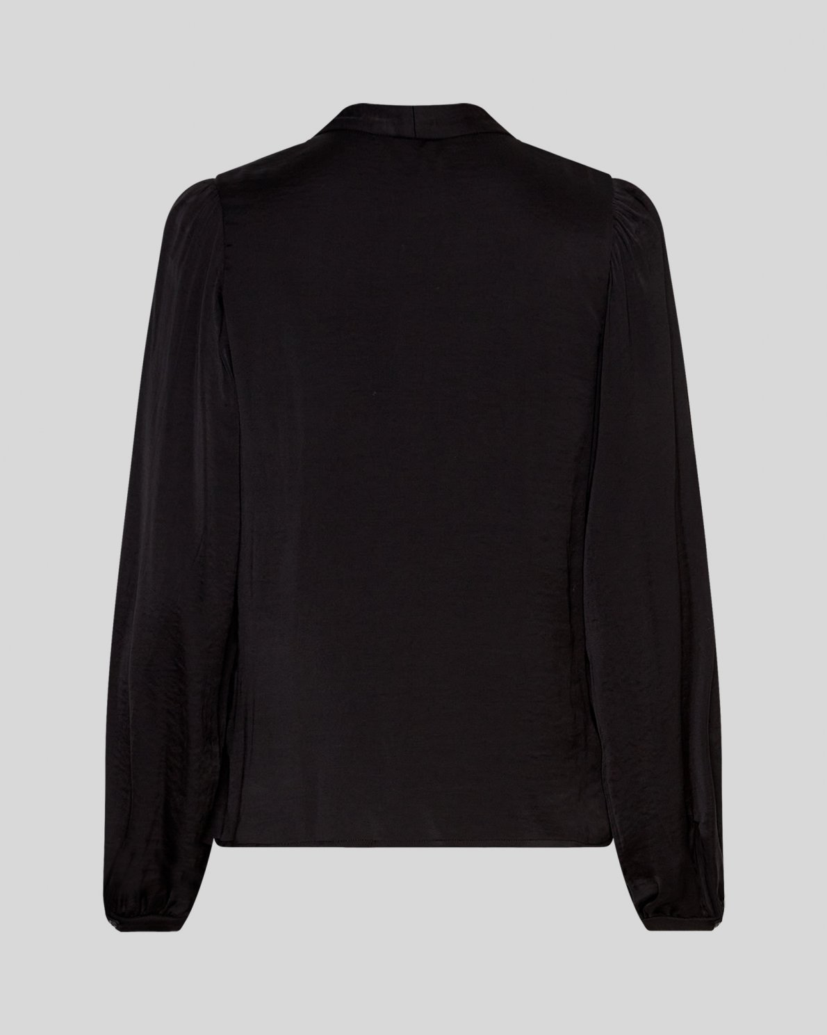 Blakey wrap skyrta - svört