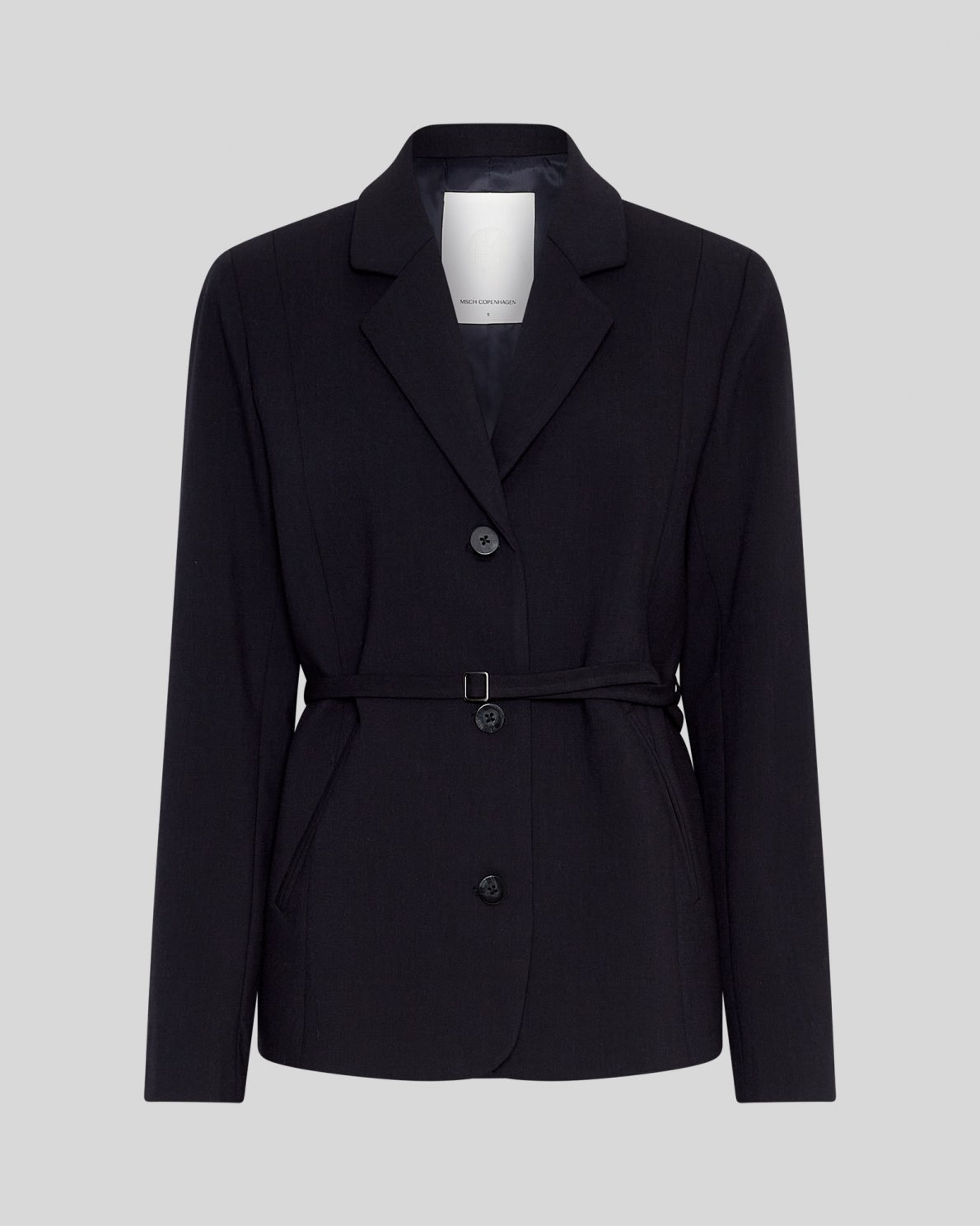 Freylia straight blazer - mari blue