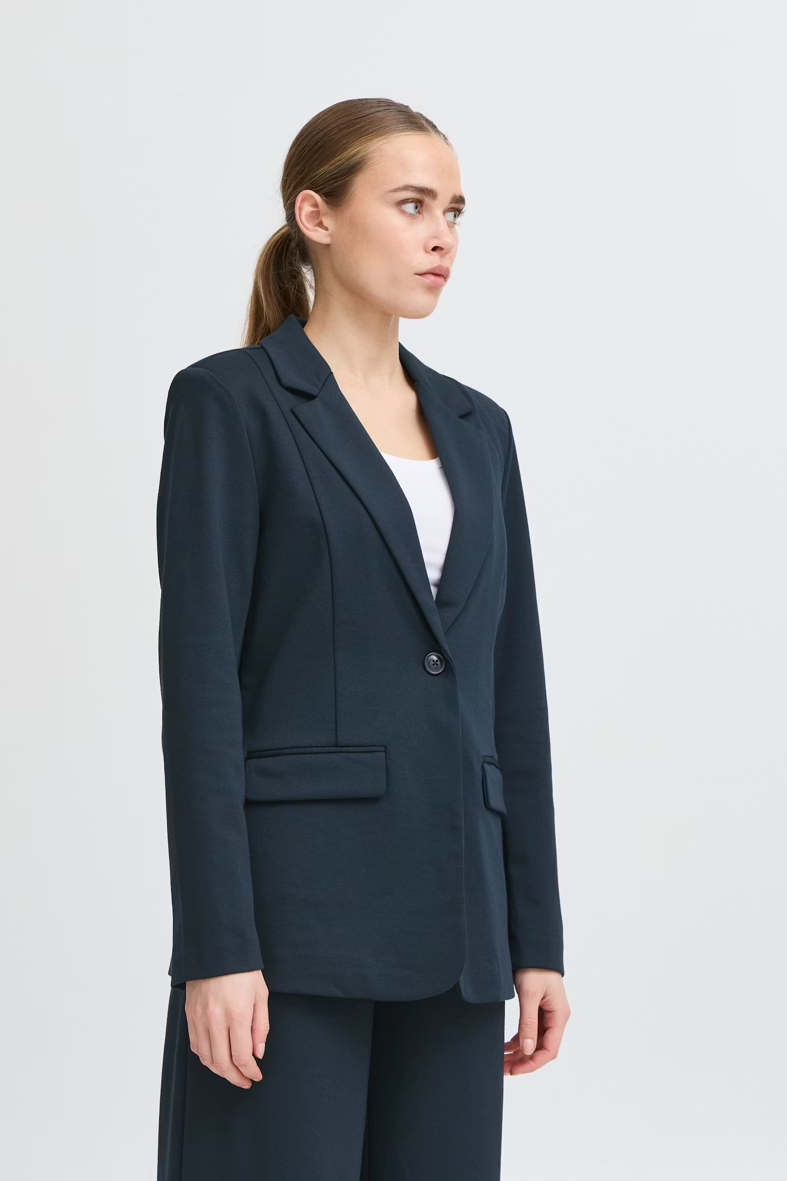 Kate long blazer - total eclipse