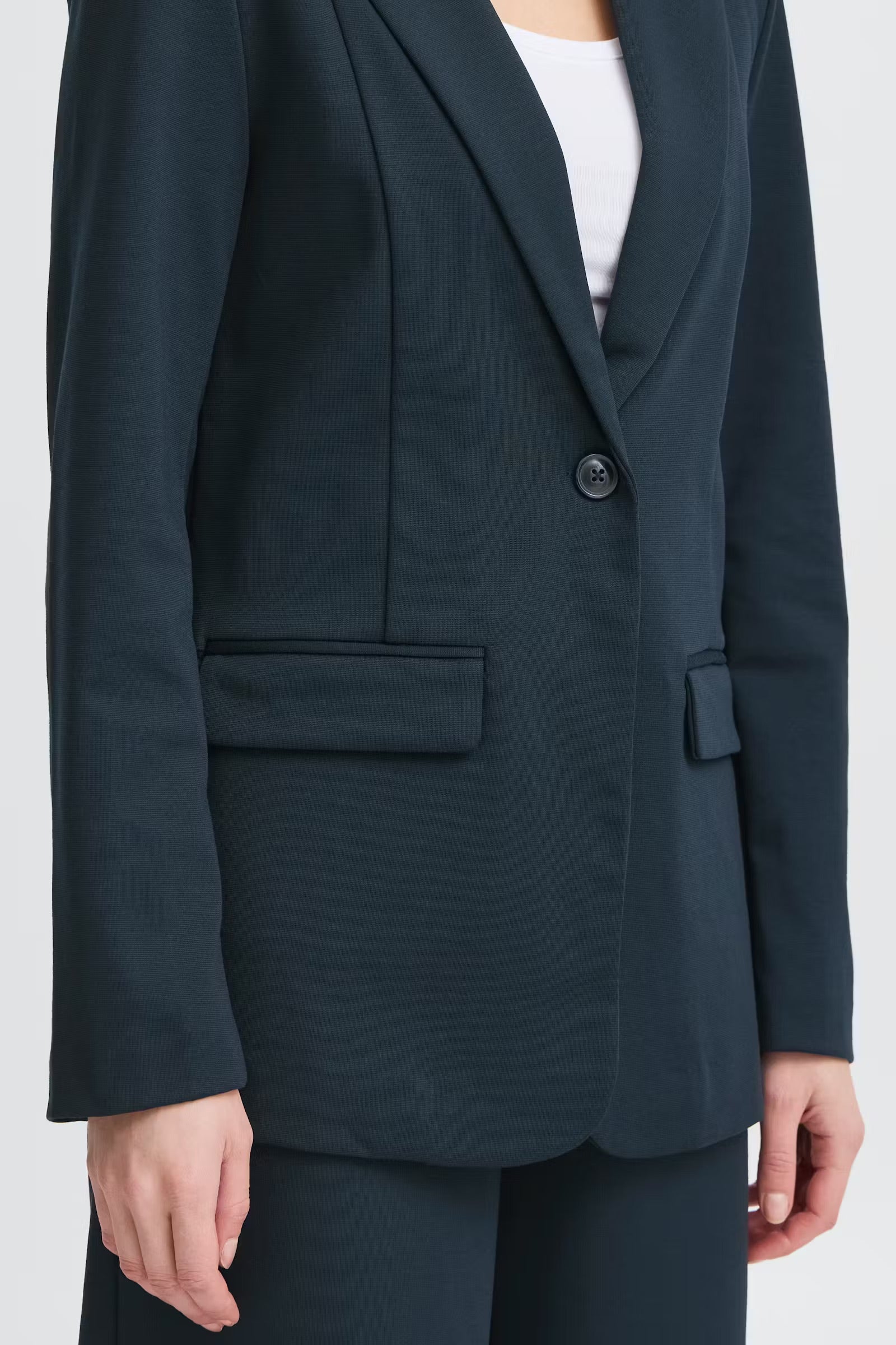 Kate long blazer - total eclipse
