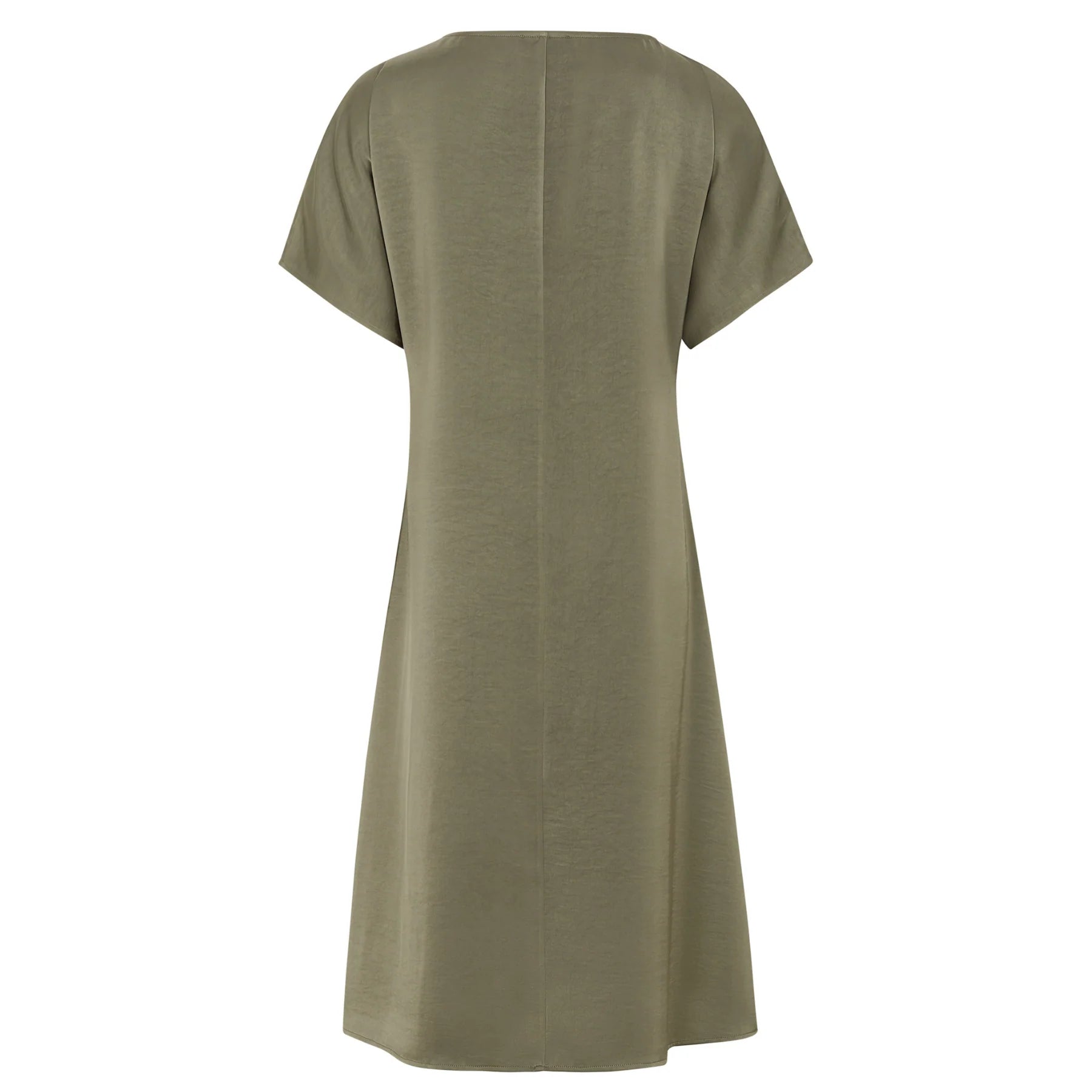 Tooday satín kjóll Ivy green