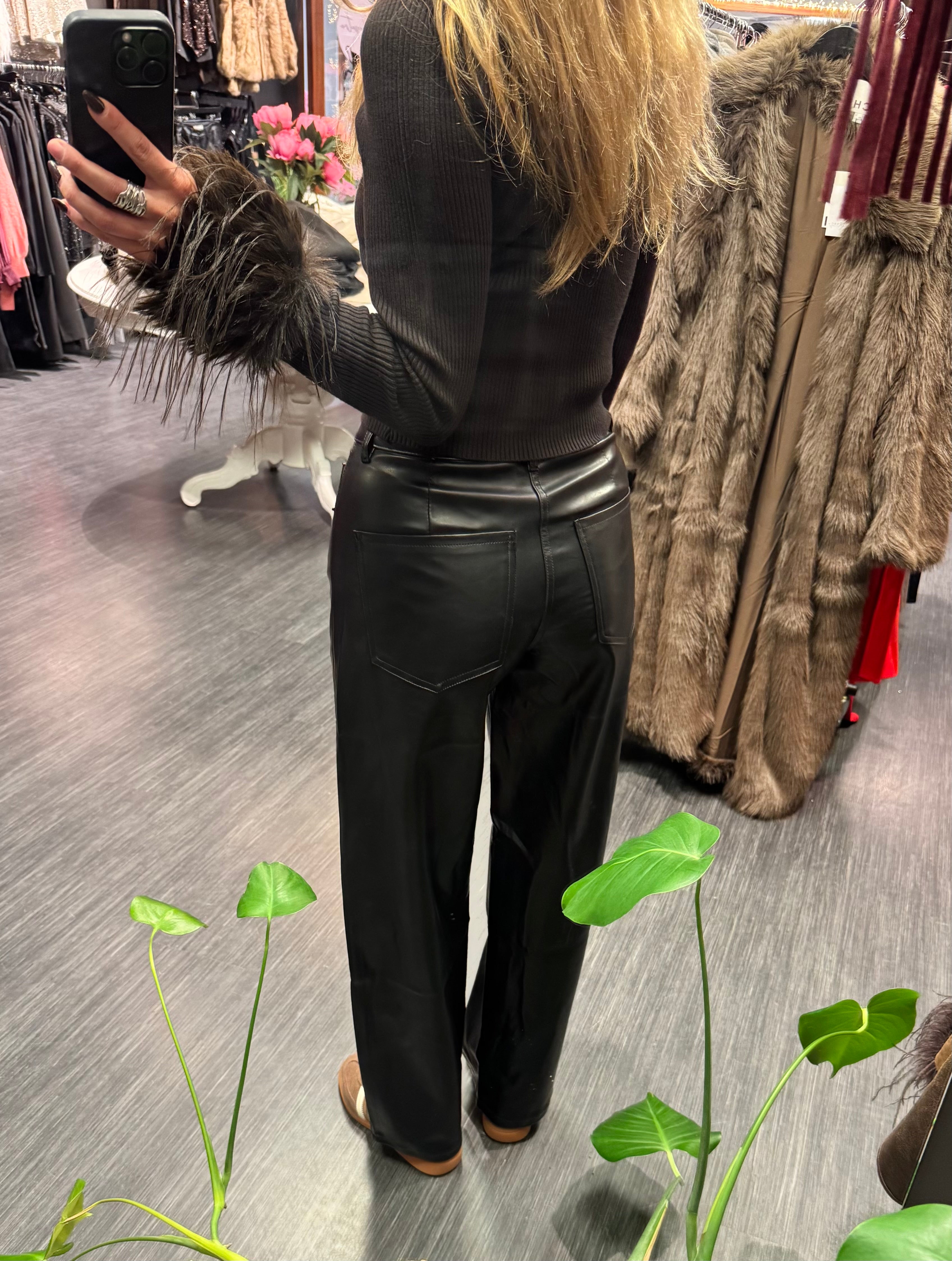 Donna Pleðurbuxur