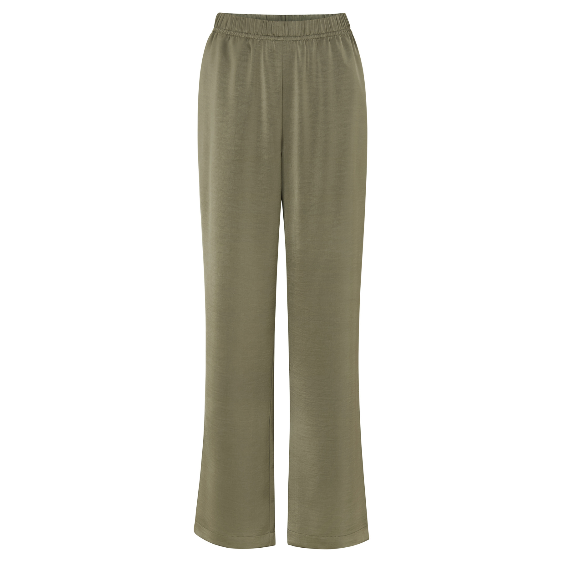 Tooday satín buxur Ivy green