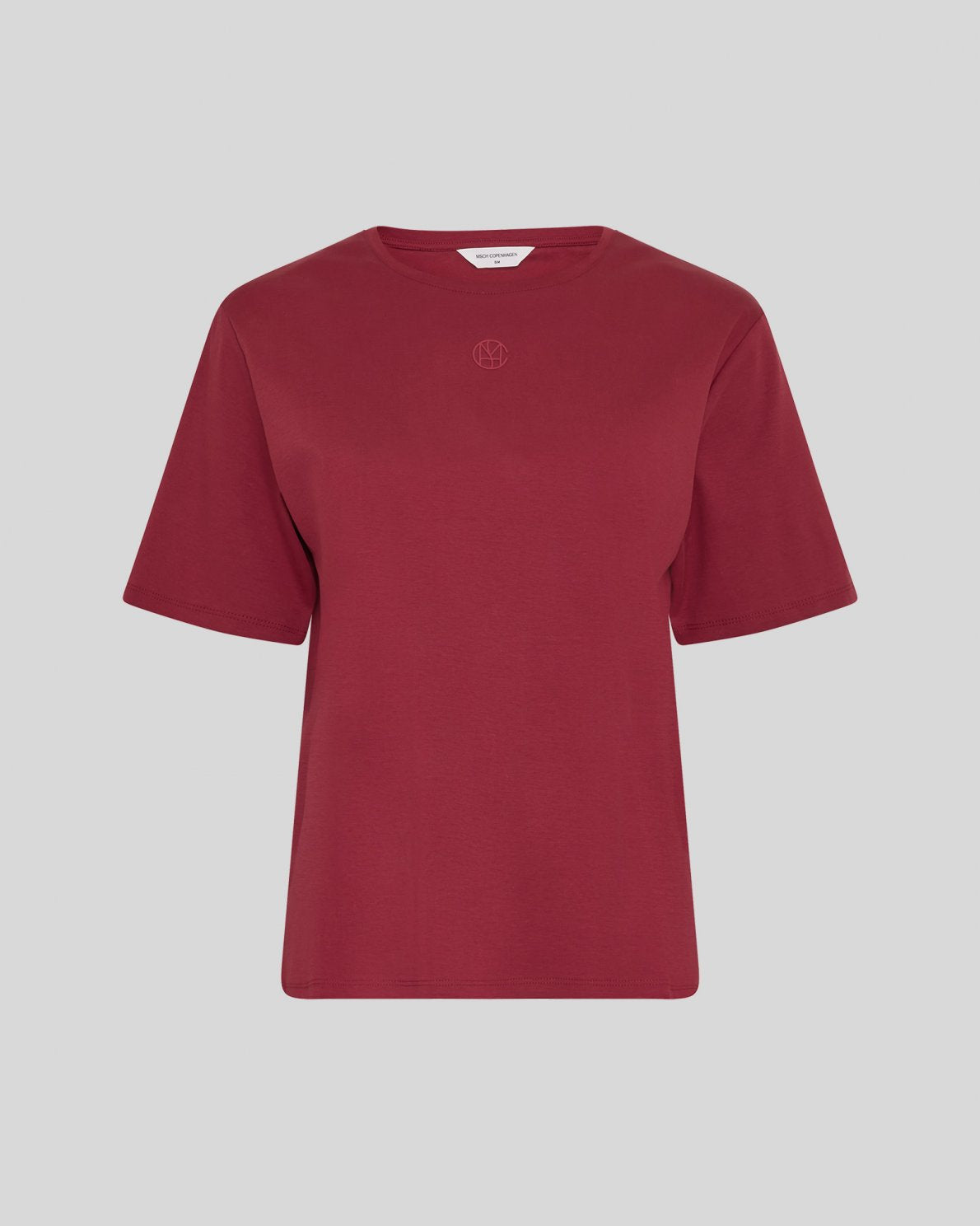 Melea icon t shirt - Rhubarb