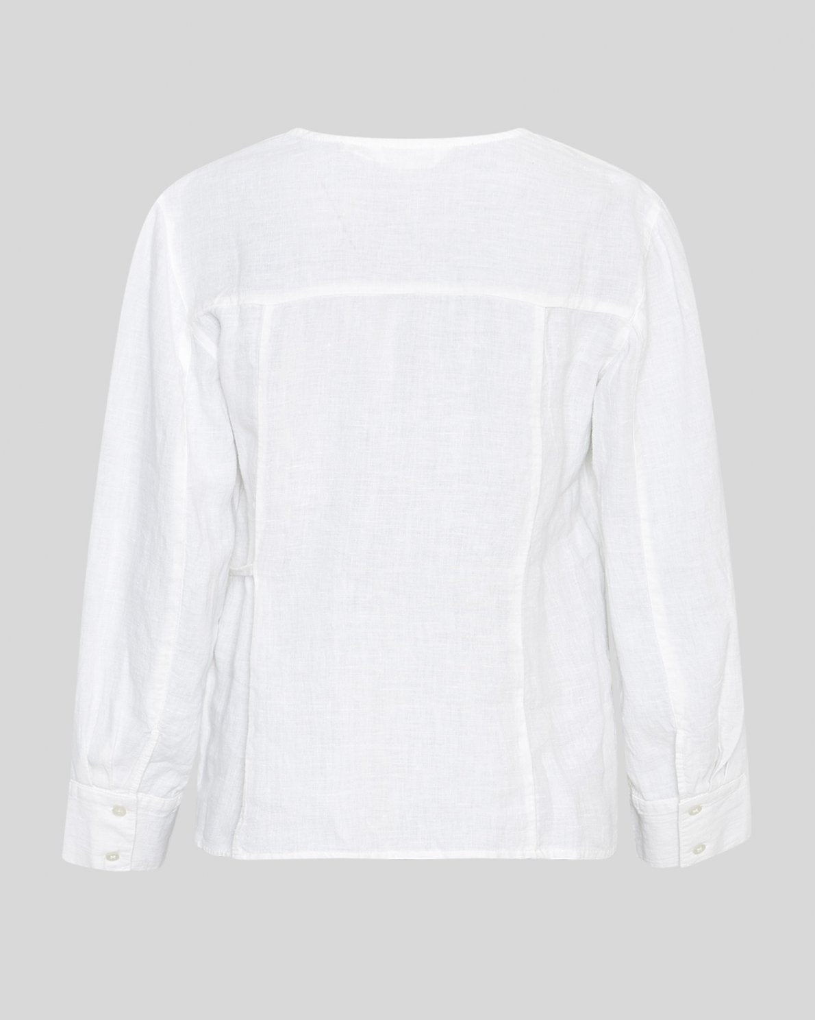 Pearlina wrap hör skyrta - hvít