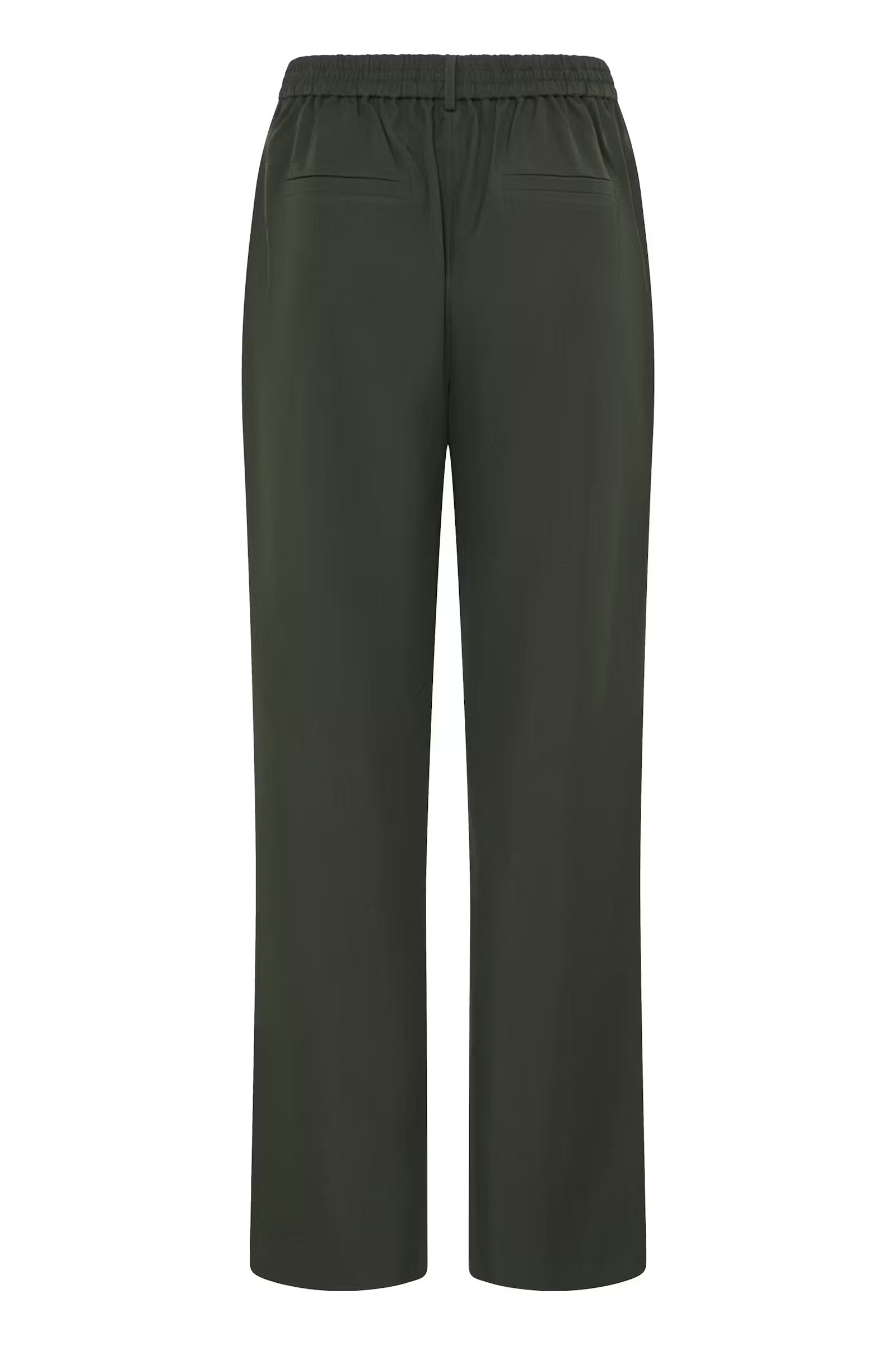 Fava wide buxur dökk grænar