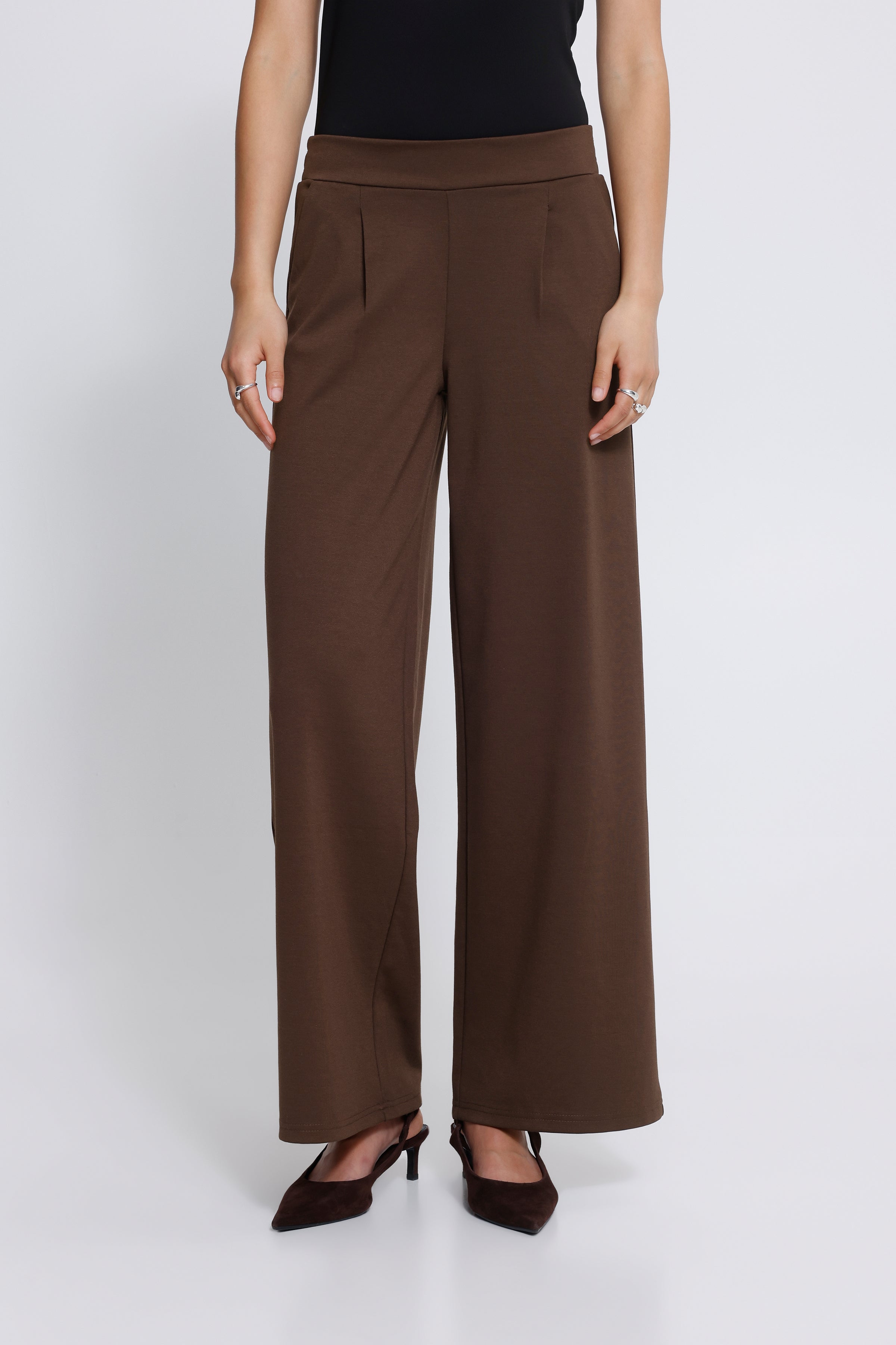 Kate wide buxur - chicory coffee