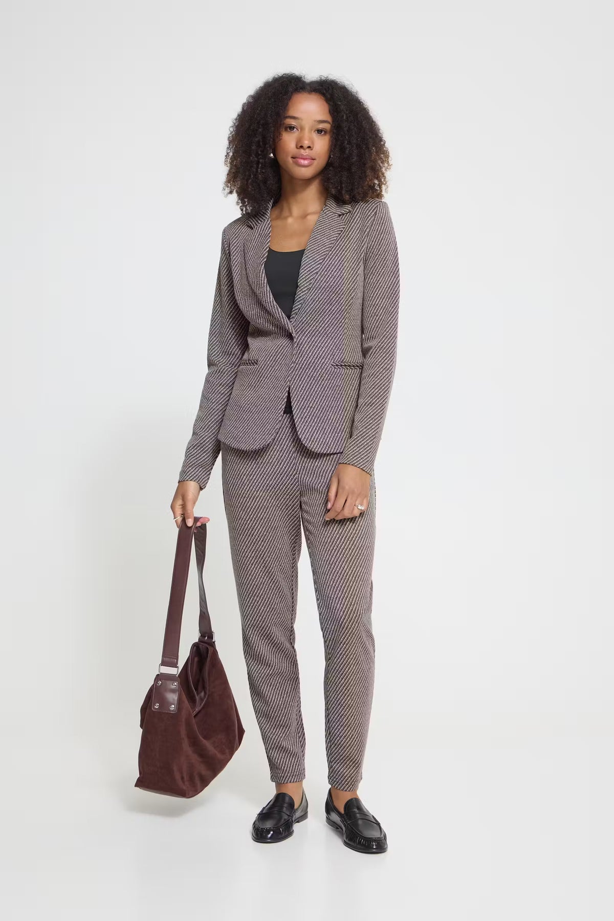 Kate twillish blazer - Java/almond