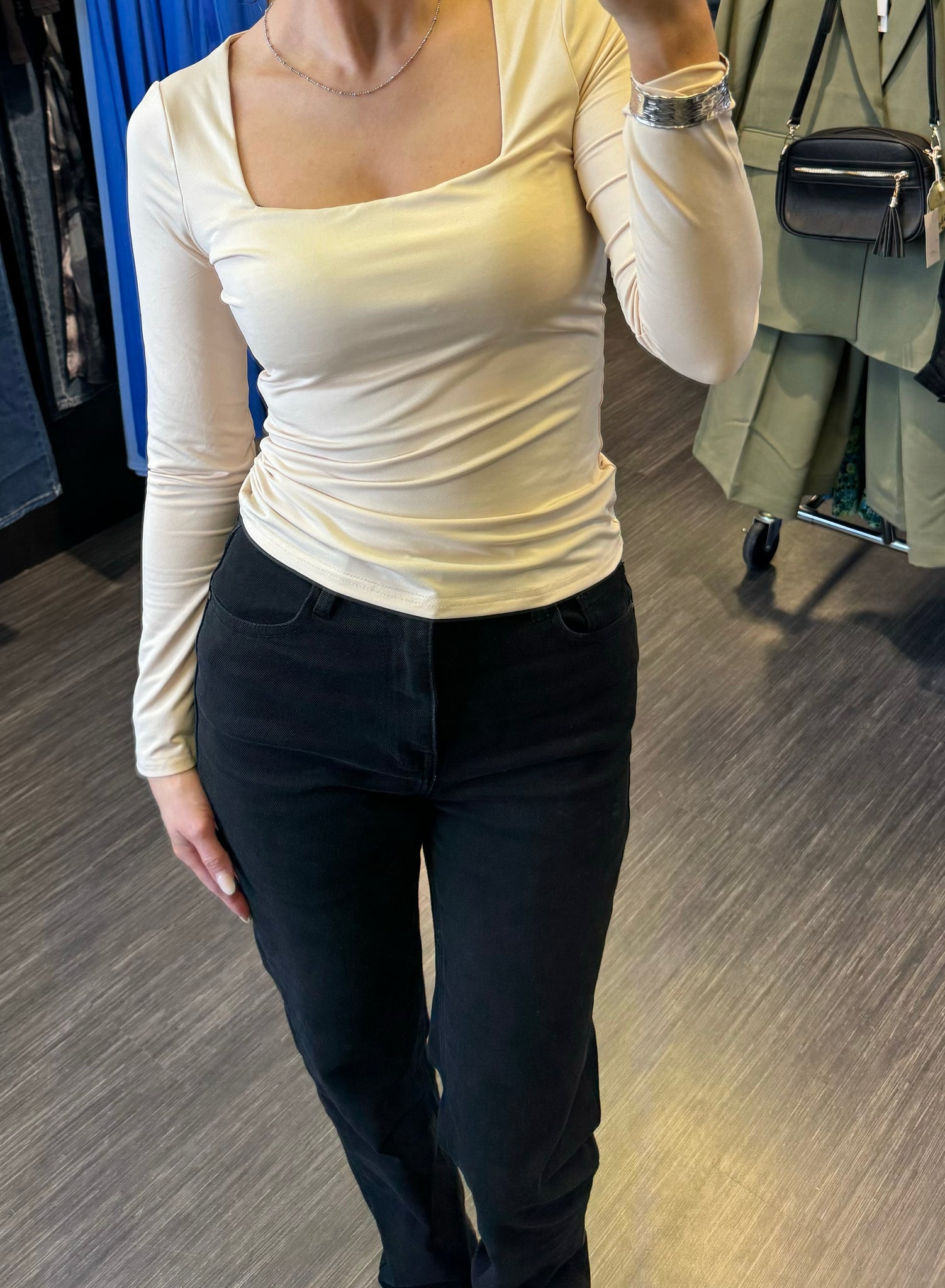 Jess toppur - beige