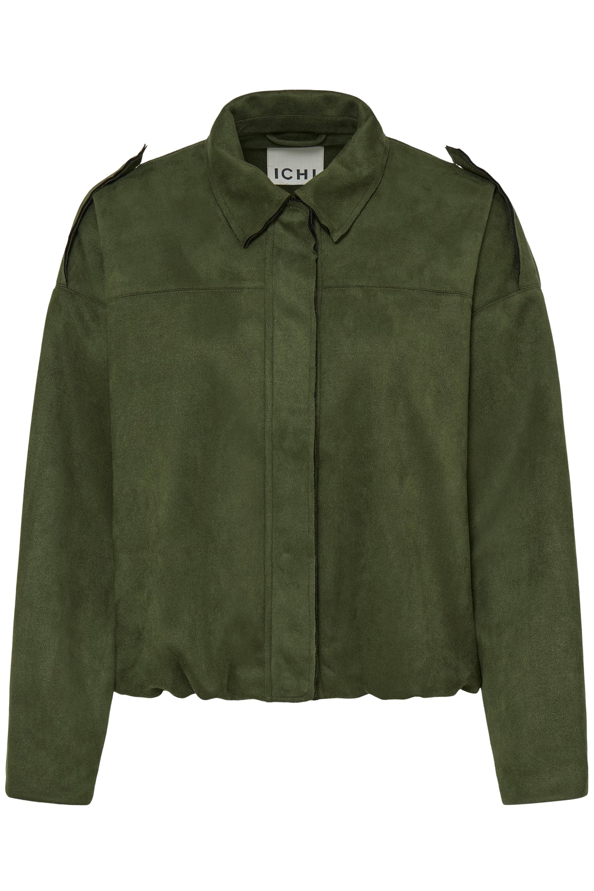 Keisha suede jakki - khaki