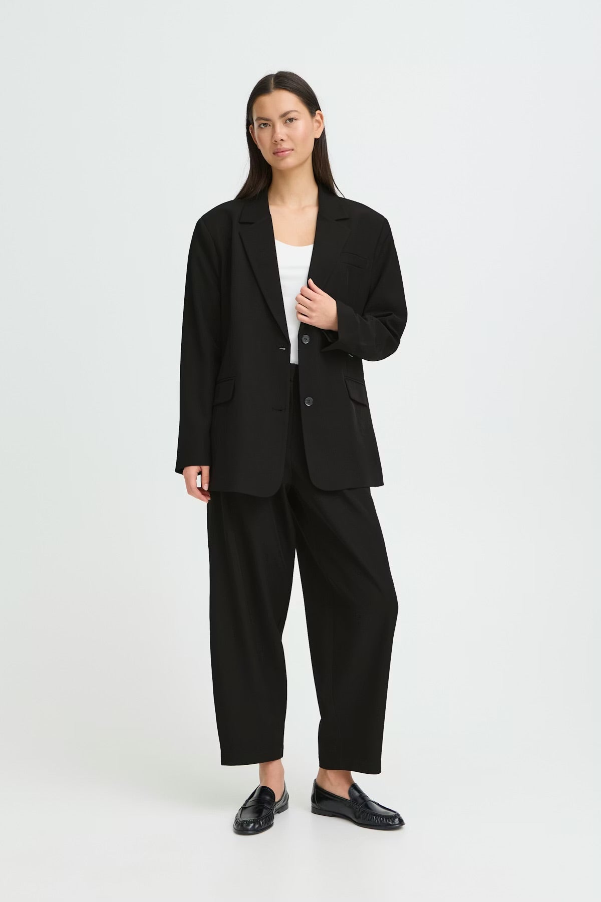 Fava oversize blazer - svartur