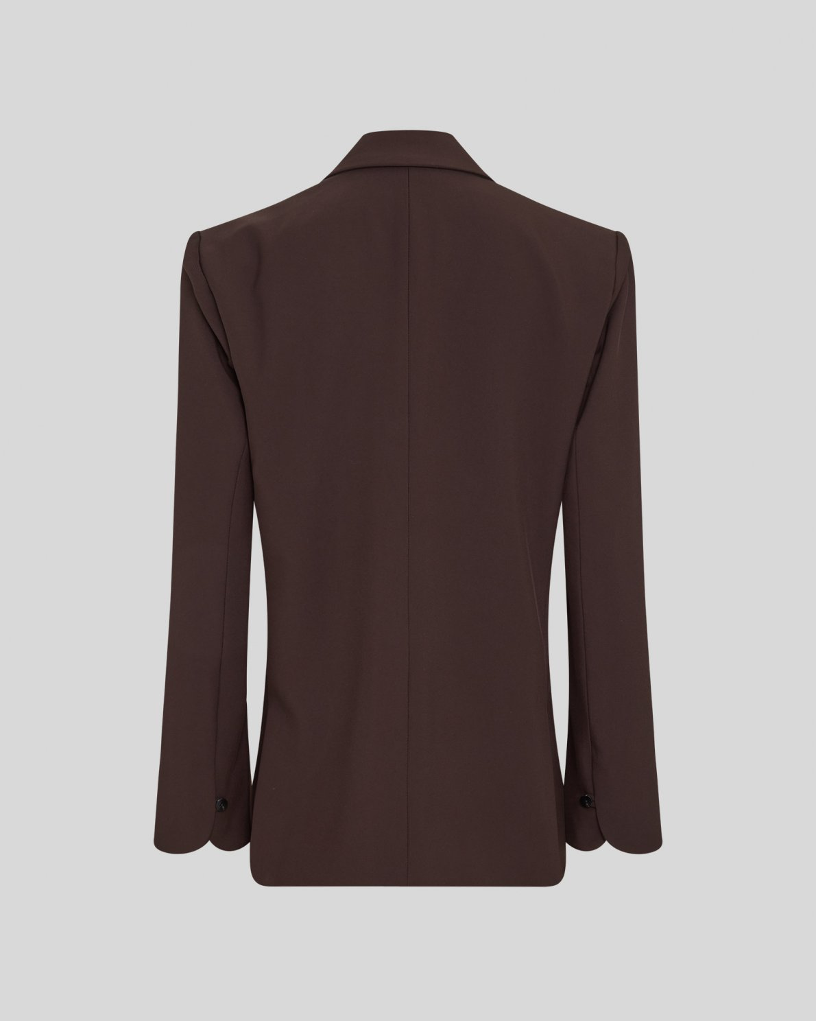 Vega loose blazer - dökkbrúnn