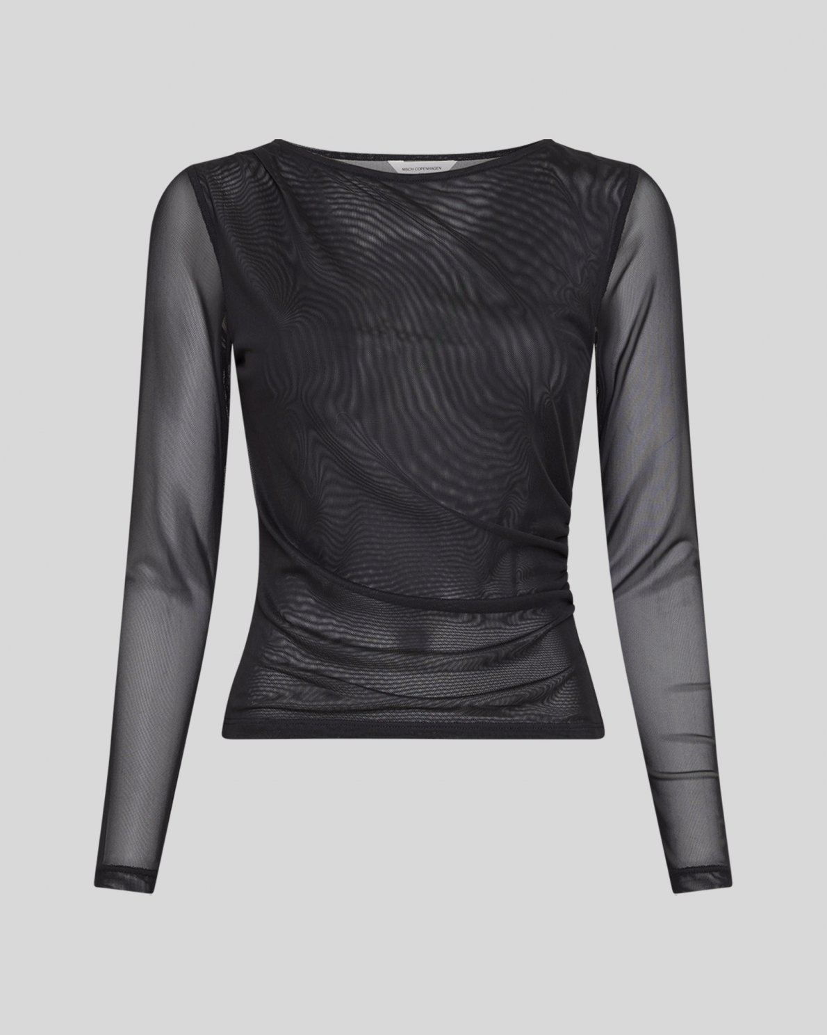 Isa illenora mesh toppur - svartur