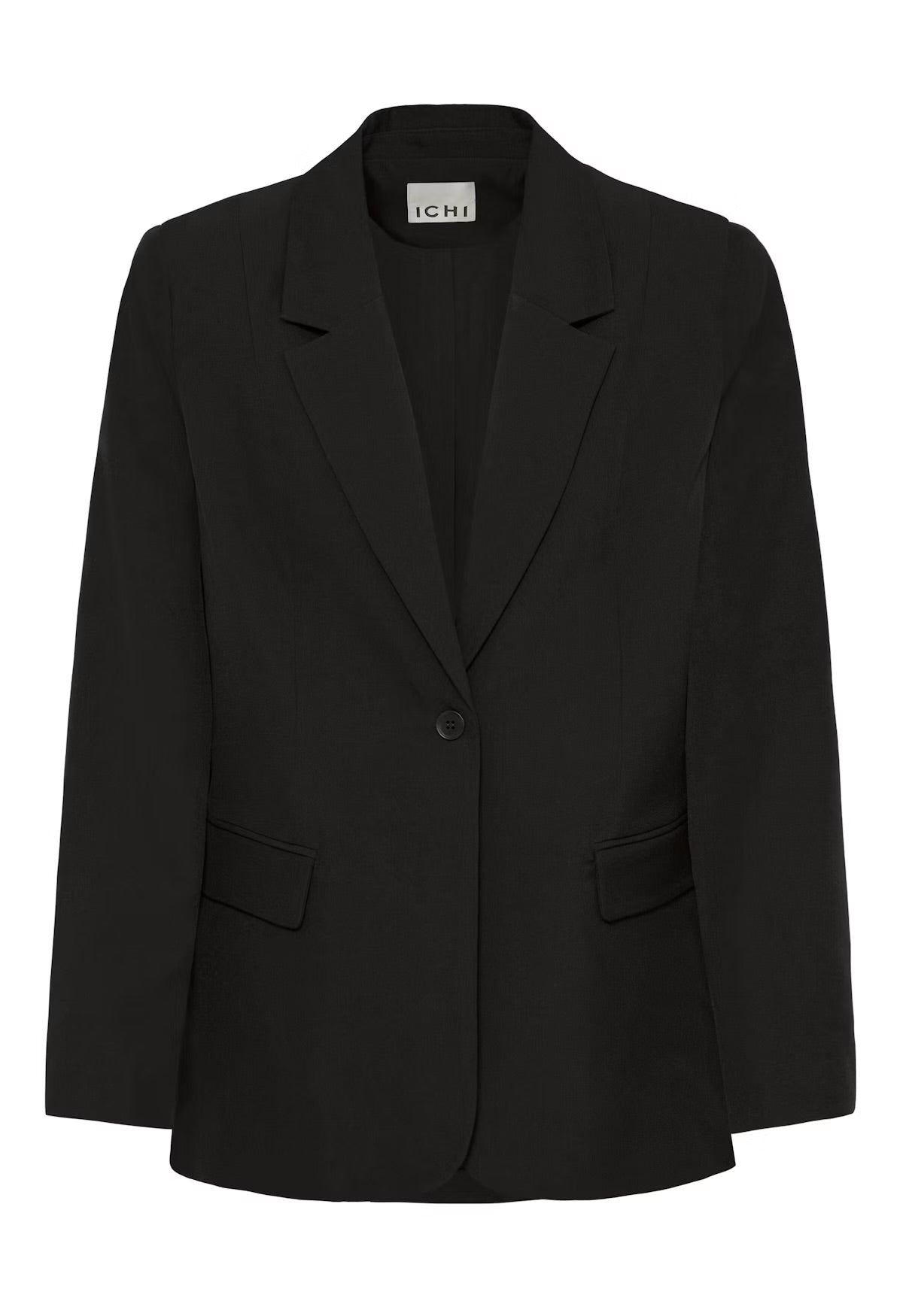 Fava long blazer - svartur