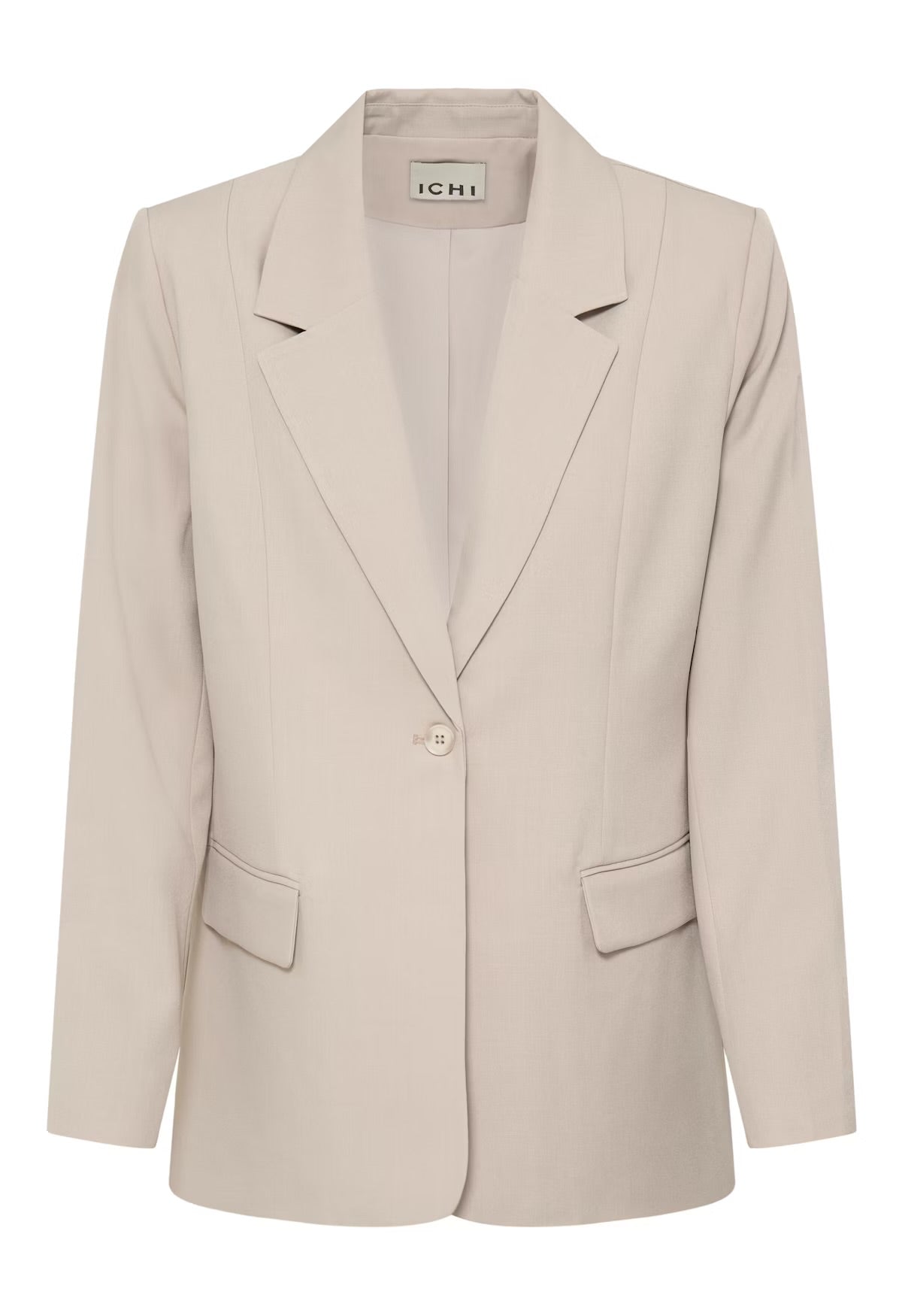 Fava long blazer - dove