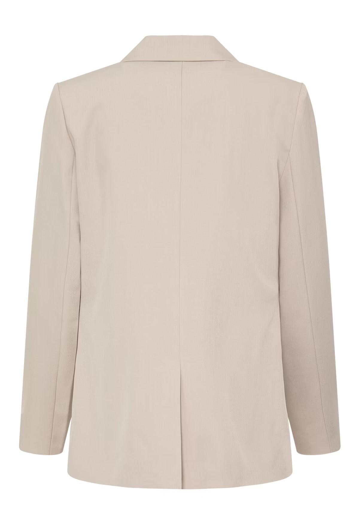 Fava long blazer - dove