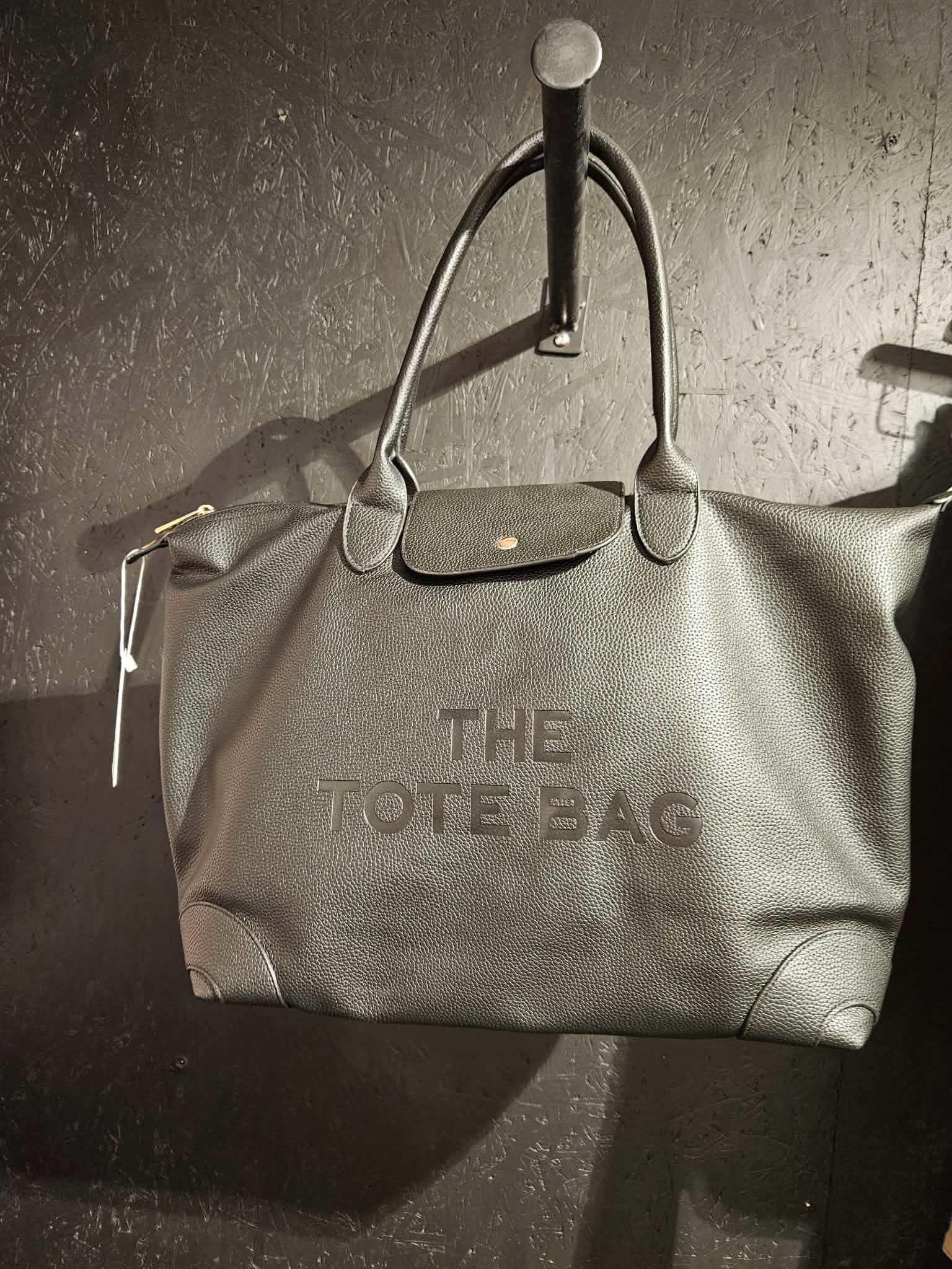 Tote bag stór - svört