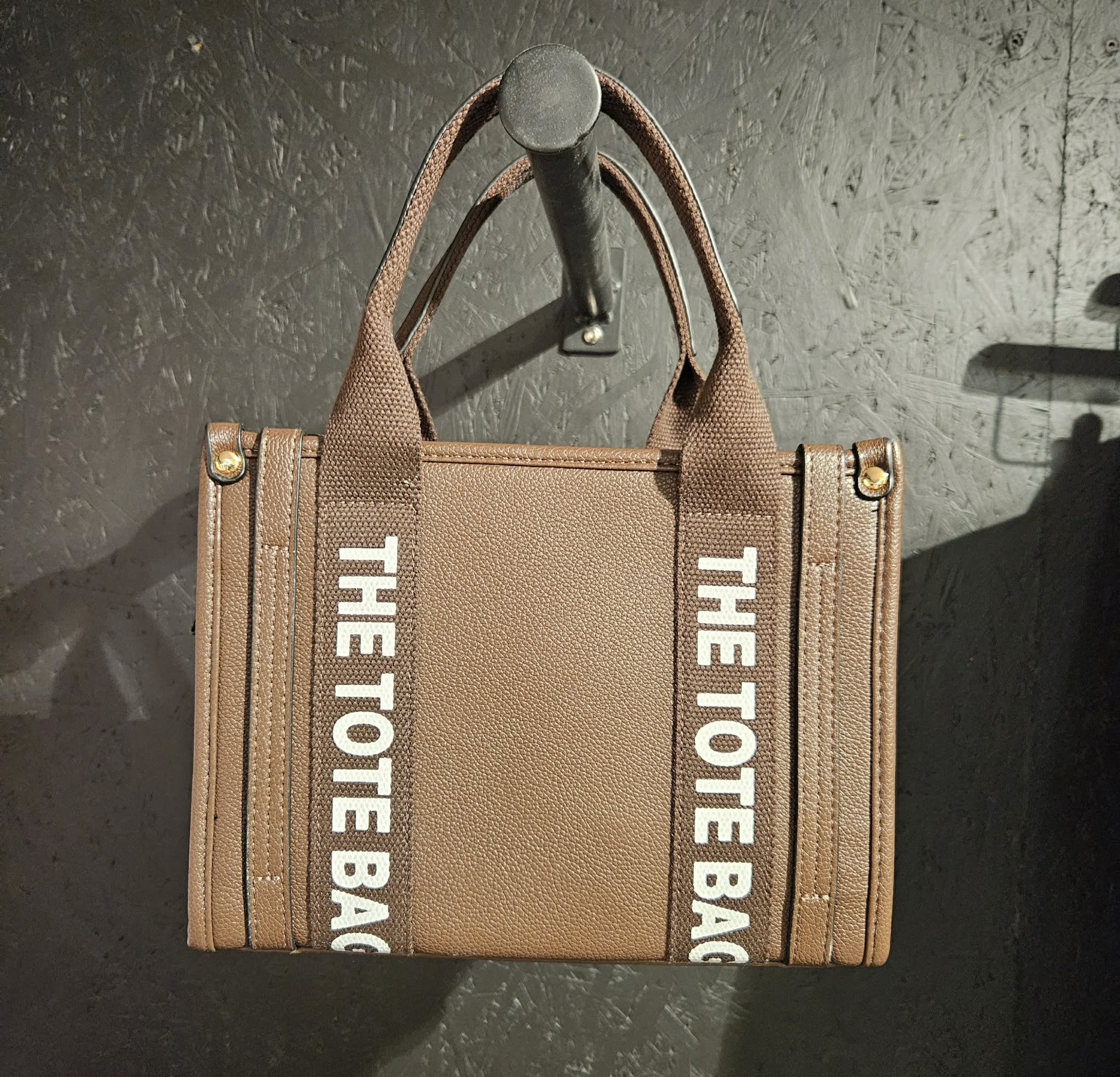 Tote bag lítil - brún
