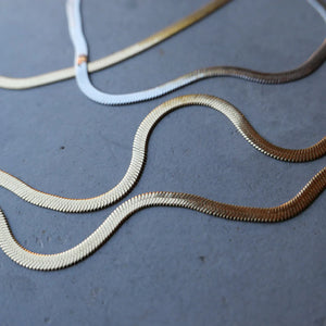 Armband- Steel snake -Stál- Silfur