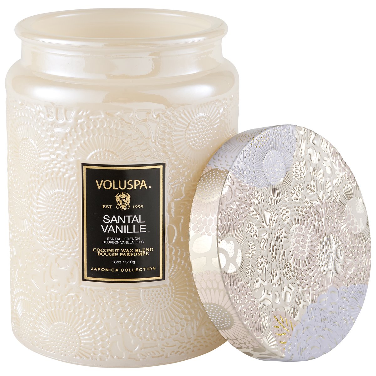 Santal vanilla - stórt í gleri