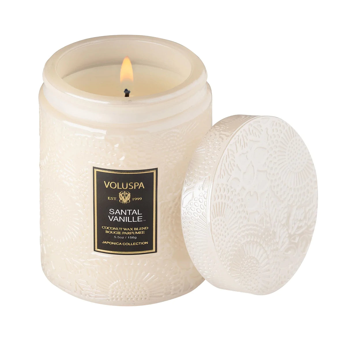 Santal vanilla í gleri - 50 klst