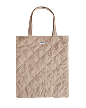 MSCH logo shopper bag - sand